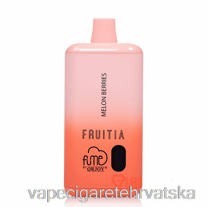 Vape Cigarete Fruitia X Fume 8000 Jednokratnih Bobica Dinje